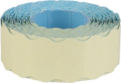 Árazószalag, 22x12 mm, kék