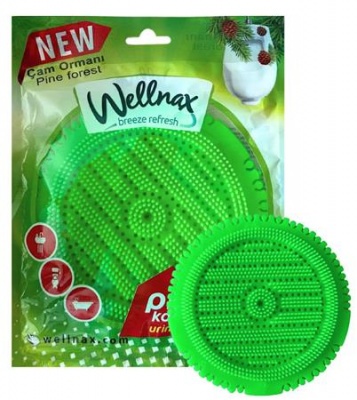 Piszoár illatosító rács, 50 g, "Wellnax", fenyő