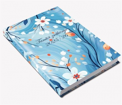 Tanítói zsebkönyv, A5, heti, 2025/2026 tanév, REALSYSTEM, szirmok