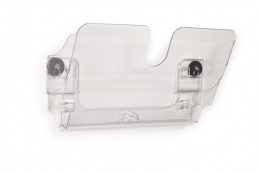 Prospektustartó, fali, fekvő, A4, mágneses, DURABLE "FLEXIPLUS", áttetsző