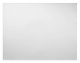 Könyökalátét, lekerekített sarkok, 500x650 mm, PP, DURABLE, áttetsző