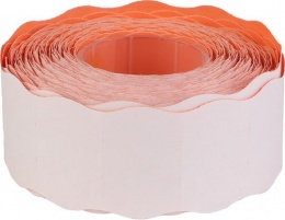 Árazószalag, 25x12 mm, narancs