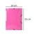 Gumis mappa, karton, A4, EXACOMPTA "Iderama", pink