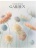 Füzet, tűzött, A5, kockás, 80 lap, SHKOLYARYK "Watercolour Garden", vegyes