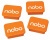 Mágnesek fehértáblához 4 db, NOBO narancs